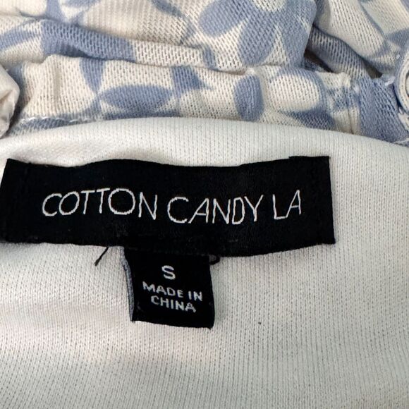 Cotton Candy LA  Bodycon Mini Front Tie, Small‎ Y2K Feminine Disco - Picture 5 of 7